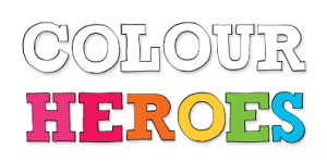Colour Heroes stacked logo
