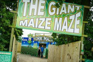York Maize Maze entrance