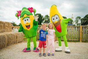 York Maze mascots